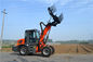 2ton  0.8m3 bucket telescopic boom wheel loader with max lifting height 5100mm